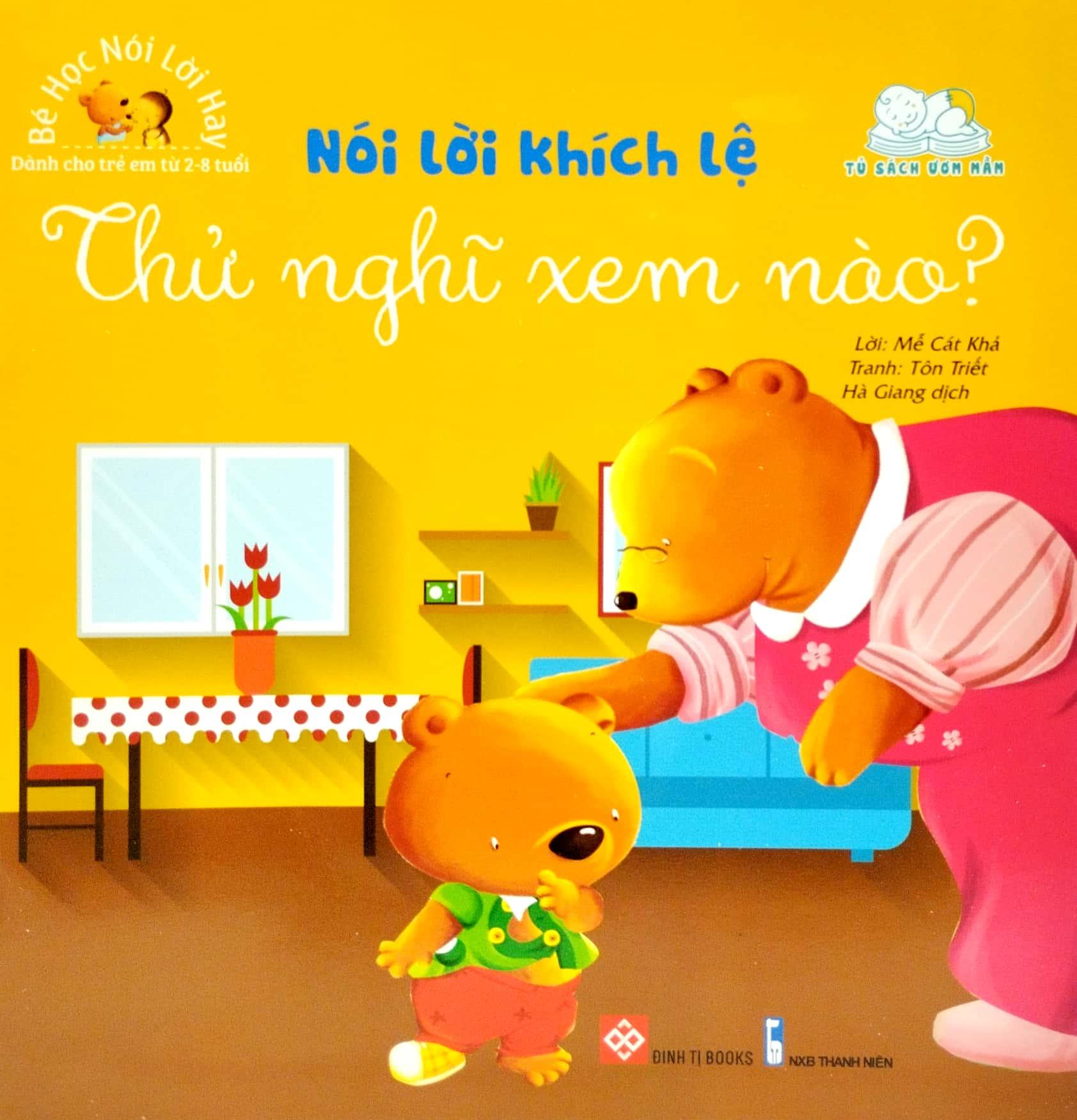 Bộ Túi Bé Học Nói Lời Hay (6 Tập)