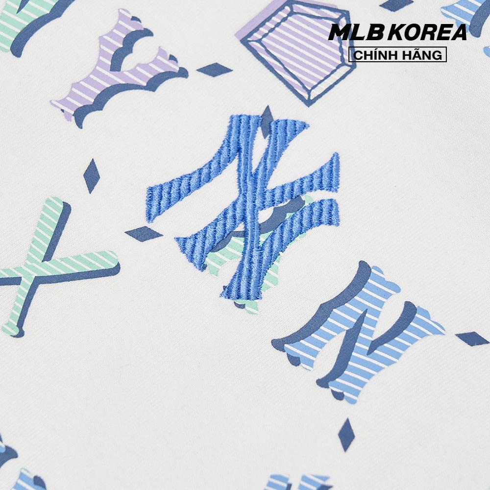 MLB - Áo thun cổ tròn ngắn tay Summer Color Monogram 3ATSM5023