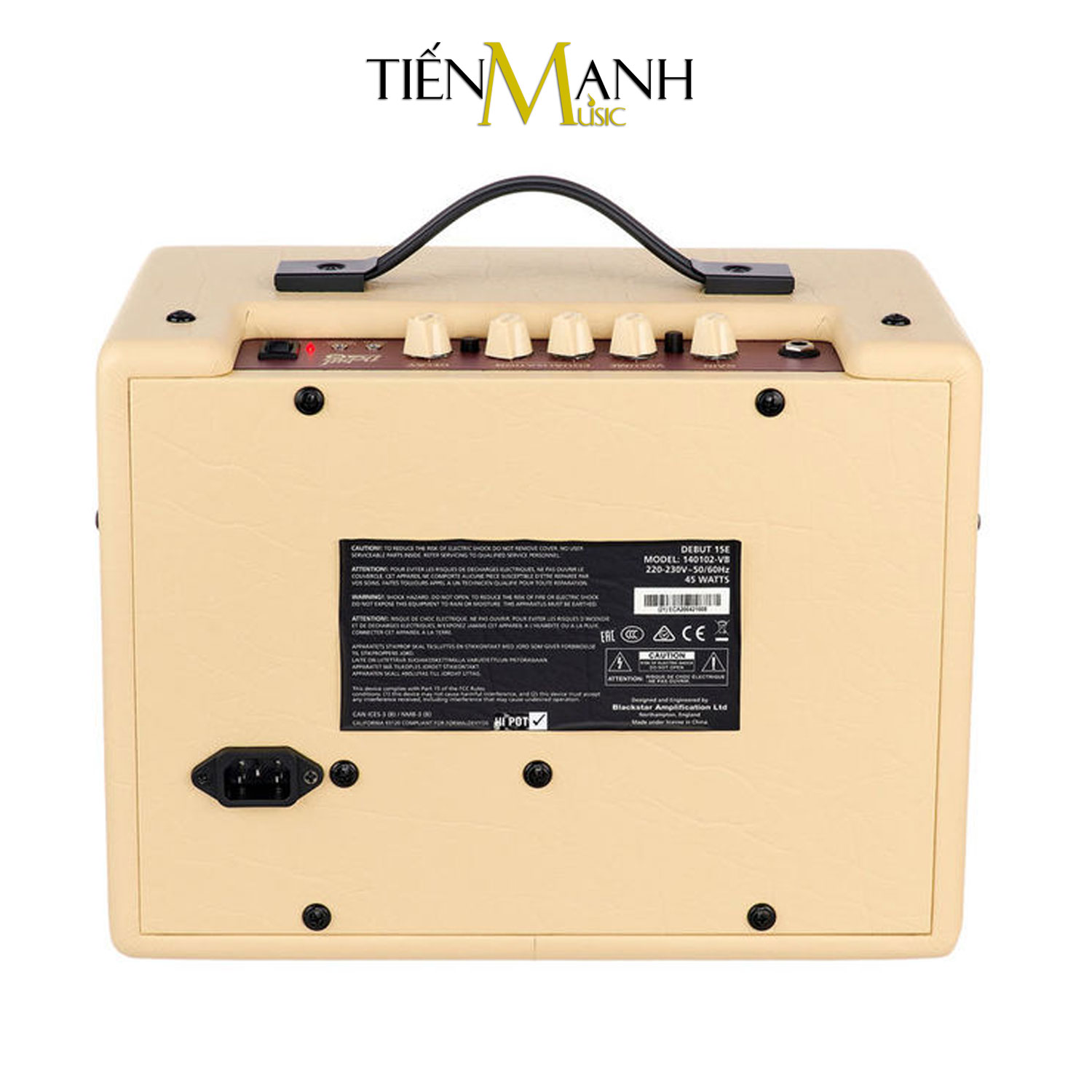 Amply Guitar Điện Blackstar Debut 15E (15W) Ampli Đàn Electric Solo Mono Practice Combo Amplifier BA198012 Hàng Chính Hãng - Kèm Móng Gẩy DreamMaker