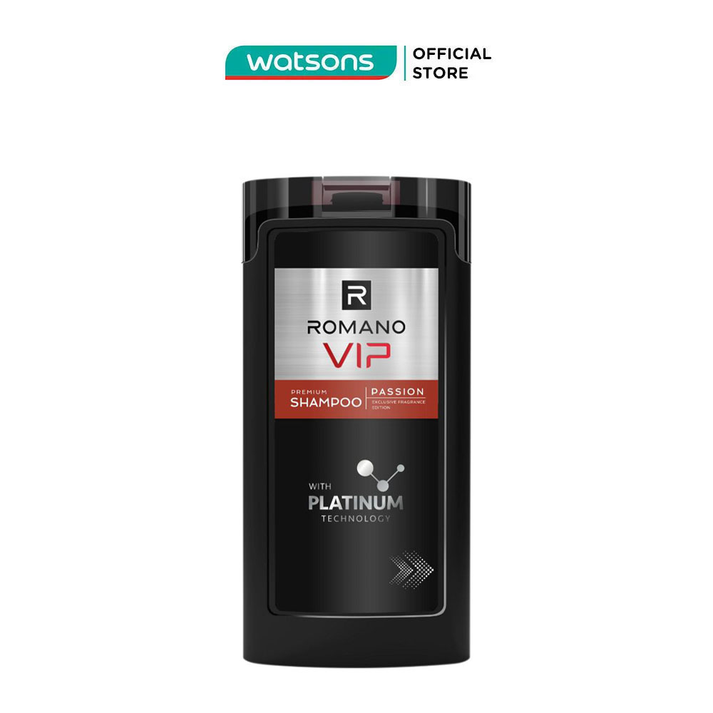 Dầu Gội Cao Cấp Cho Nam Romano VIP 180g