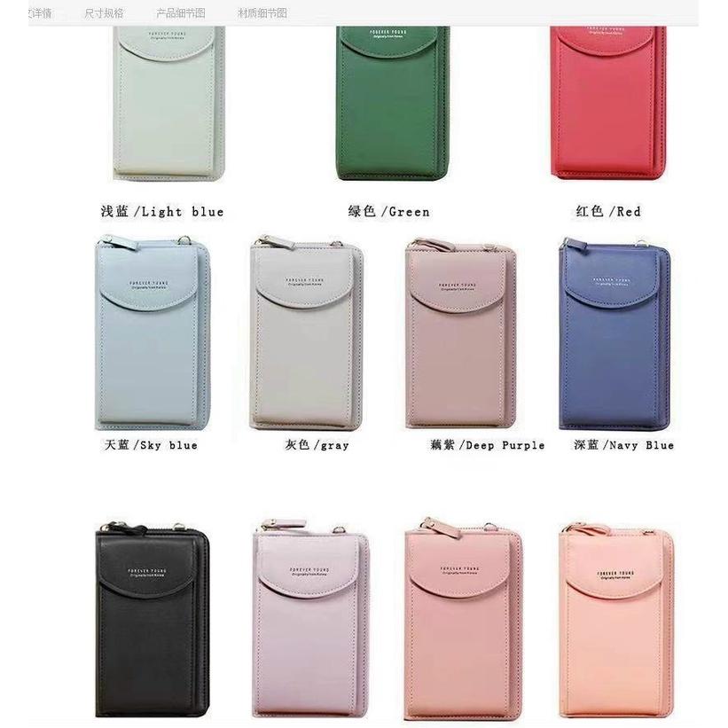 Túi Đeo Vai Mini Có Ngăn Để Điện Thoại Màn Hình Cảm Ứng Cho Bạn Gái