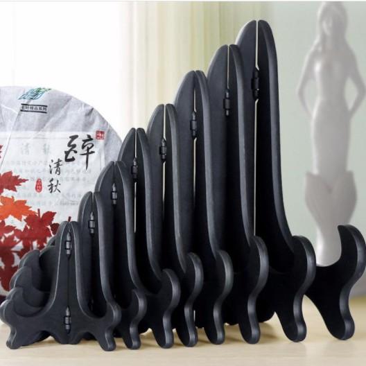 Đế Kẹp Giả Gỗ màu Đen 15cm,20cm,28cm -Đế kê