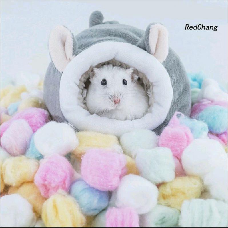 Nhà ngủ bông cute cho chuột hamster,thú cún nhỏ