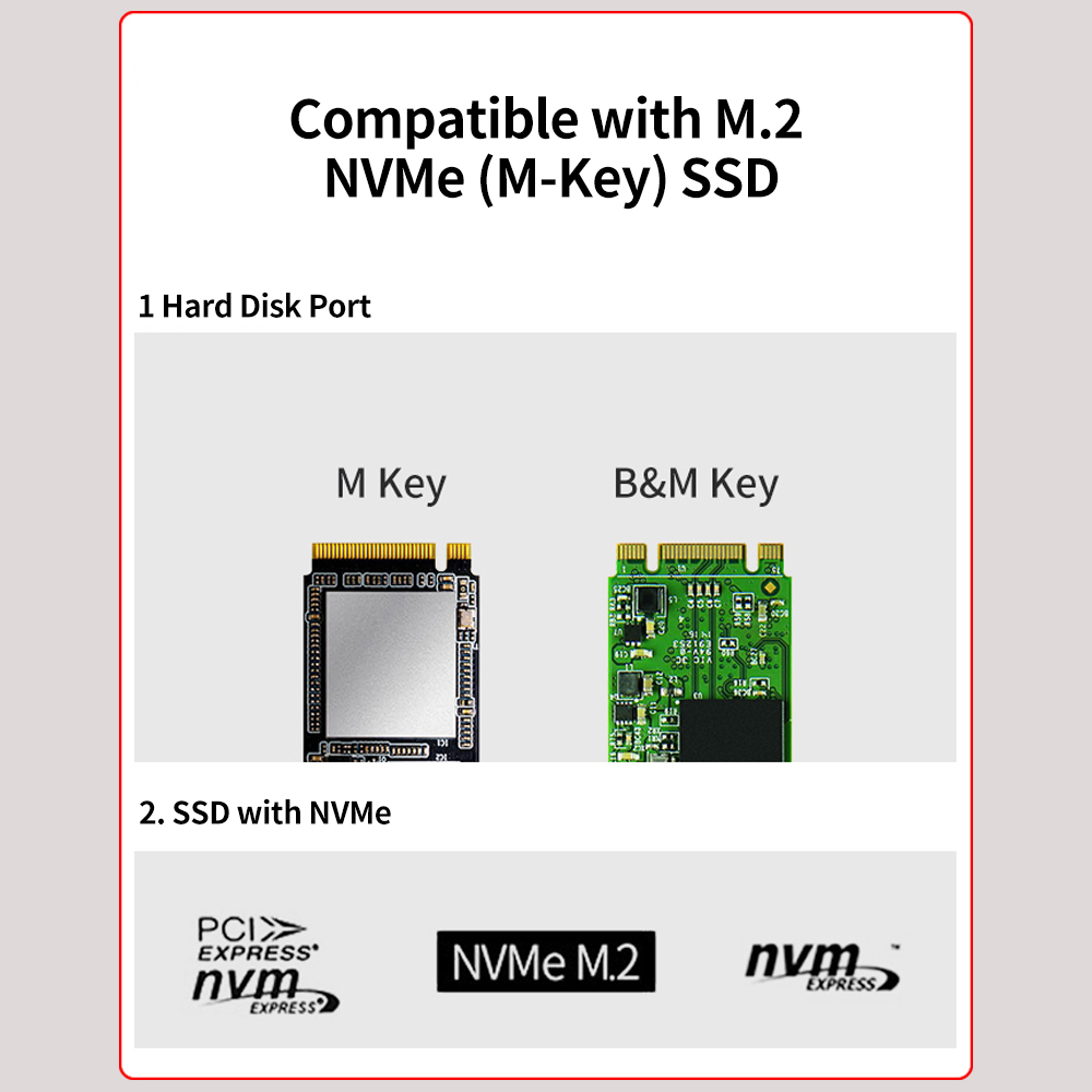 Bộ Chuyển Đổi LM-914 Vỏ Bọc Ổ Cứng SSD Từ USB 3.1 Loại C Sang PCI-E M.2 NVMe Dành Cho Windows OSX Linux