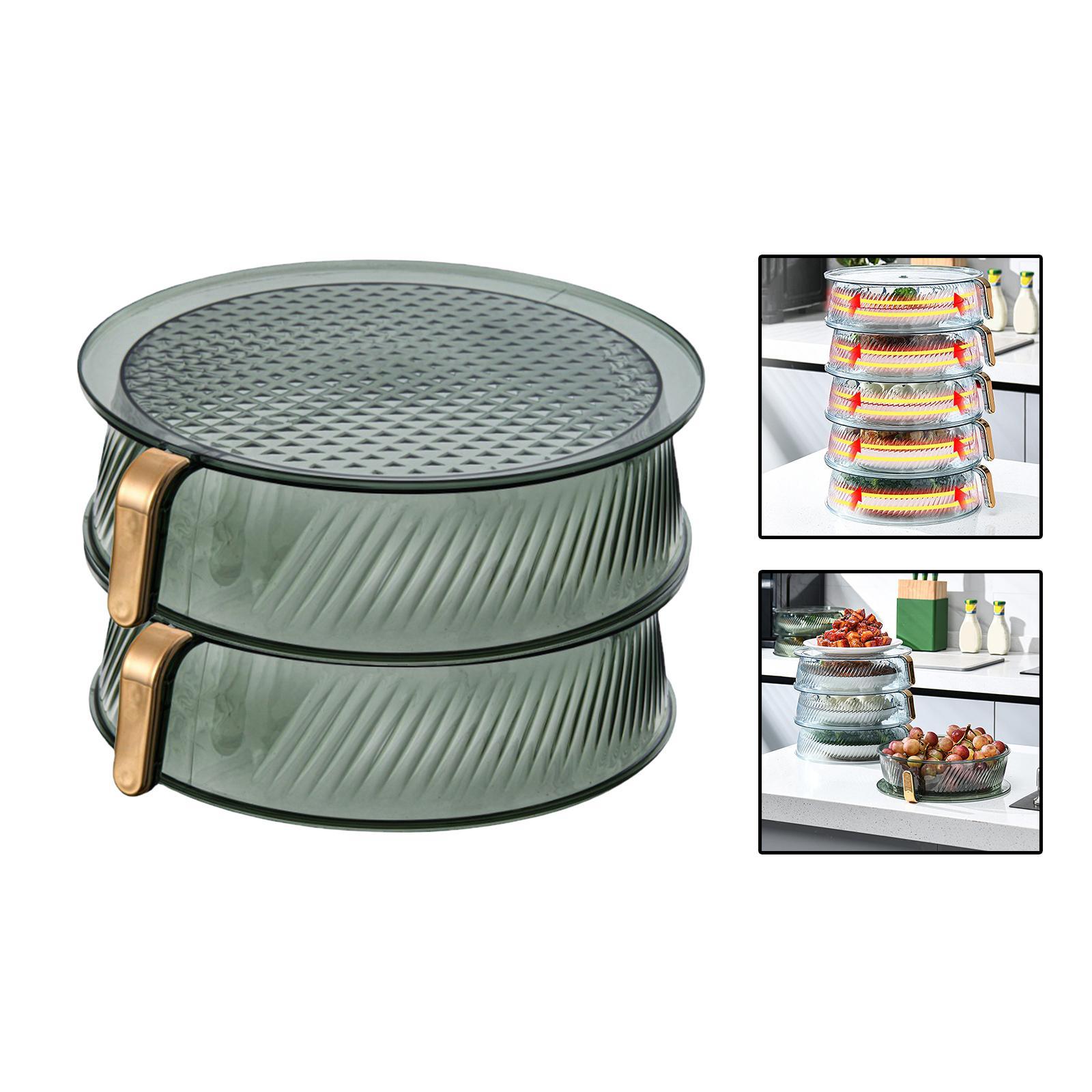 Leftovers cover Food Storage Container Transparent for Table Party