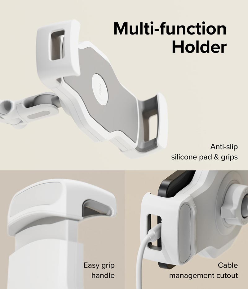 Giá đỡ cho điện thoại, máy tính bảng RINGKE Clamp Stand Holder - Hàng Chính Hãng