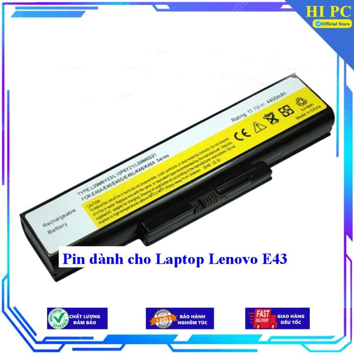 Pin dành cho Laptop Lenovo E43 - Hàng Nhập Khẩu