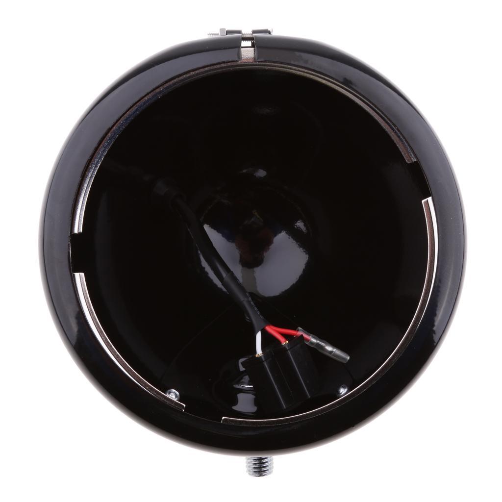 5.75 Inch Motorcycle Headlights Housing Bracket Bucket for Harley Black