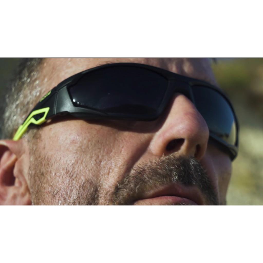 Kính BOLLE MERPSF MERCURO Outdoor Safety Smoke Lens Anti-Fog Platinum Coating, tròng đen khói chống đọng sương