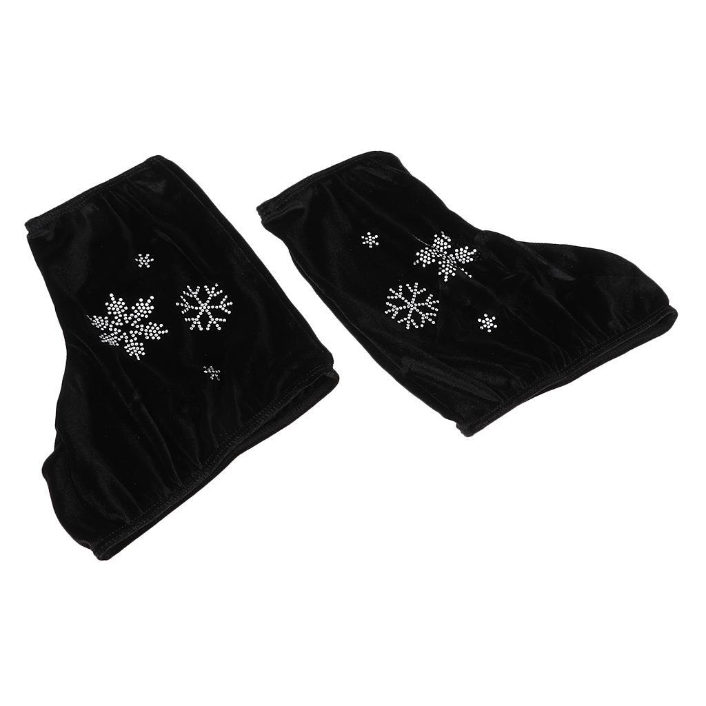 Ice Skate Boot Covers  for Figure Skating Velvet