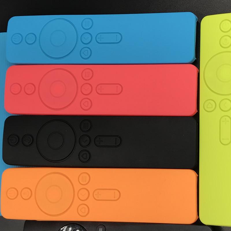 Vỏ điều khiển từ xa cho Xiaomi 4a Vỏ bảo vệ bằng silicon mềm bằng giọng nói Vỏ cao su cho hộp điều khiển từ xa Xiaomi Mi TV Màu sắc: cam