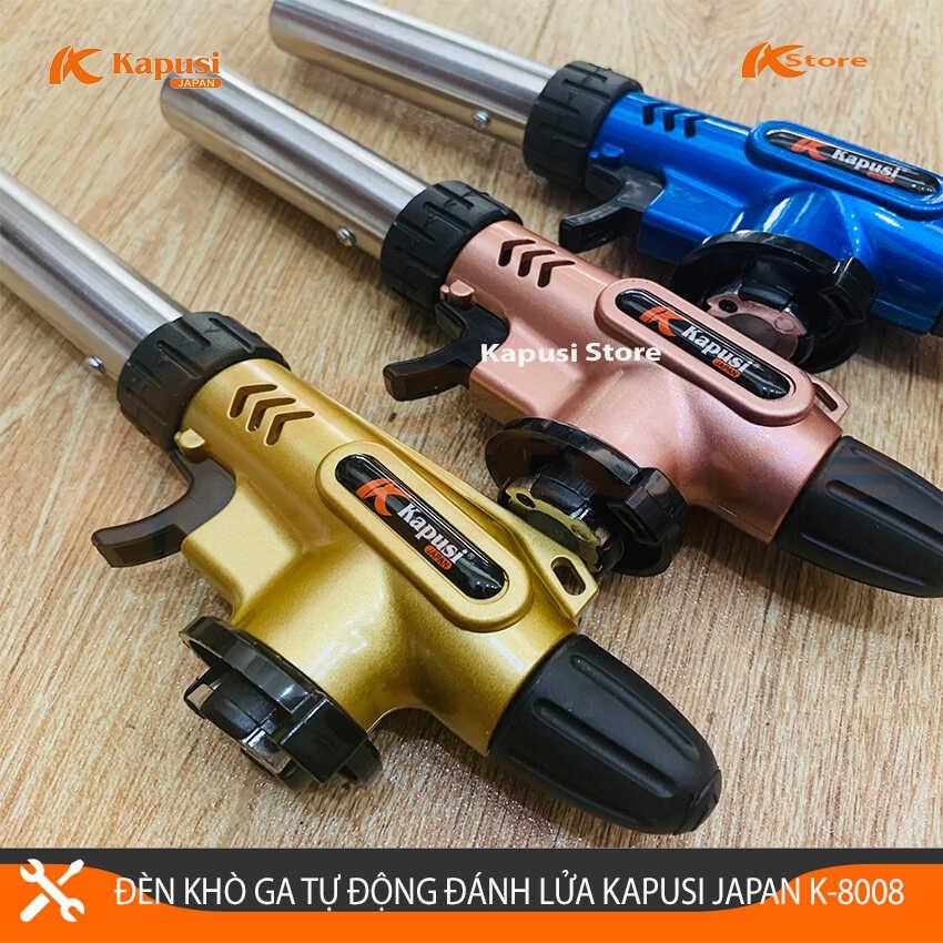 Đèn Khò Ga Đa Năng Kapusi Japan K-8008, Tự Động Đánh Lửa Điều Chỉnh To Nhỏ, Đèn Khò Ga Chuyên Dụng, Khò Nướng Bánh, Dùng