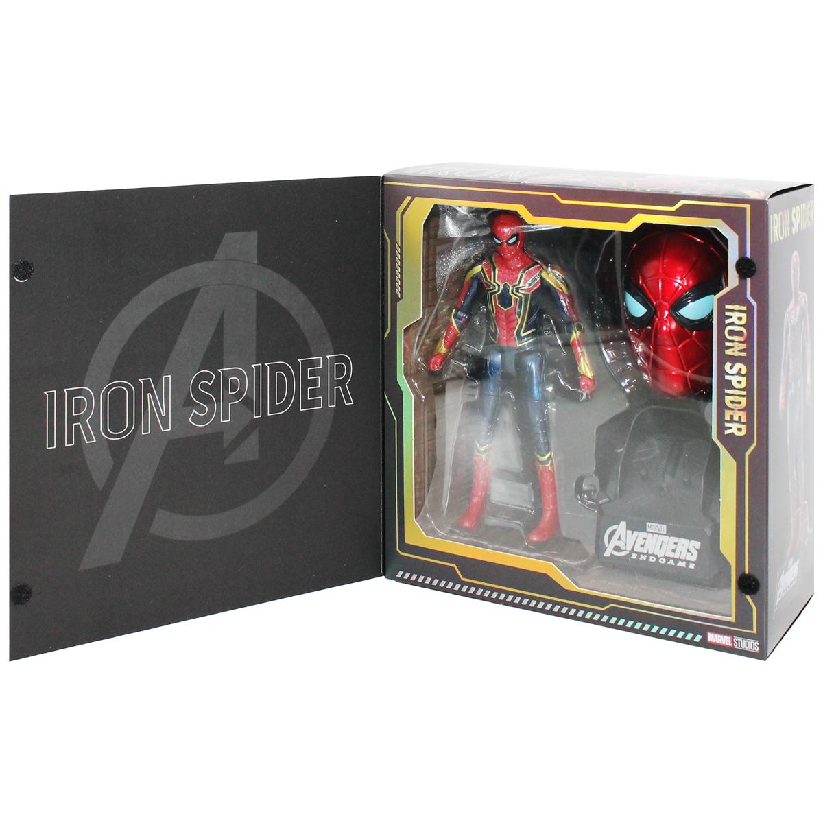 Đồ Chơi Mô Hình Marvel Biến Hình Iron Spider - Morstorm ZC8821