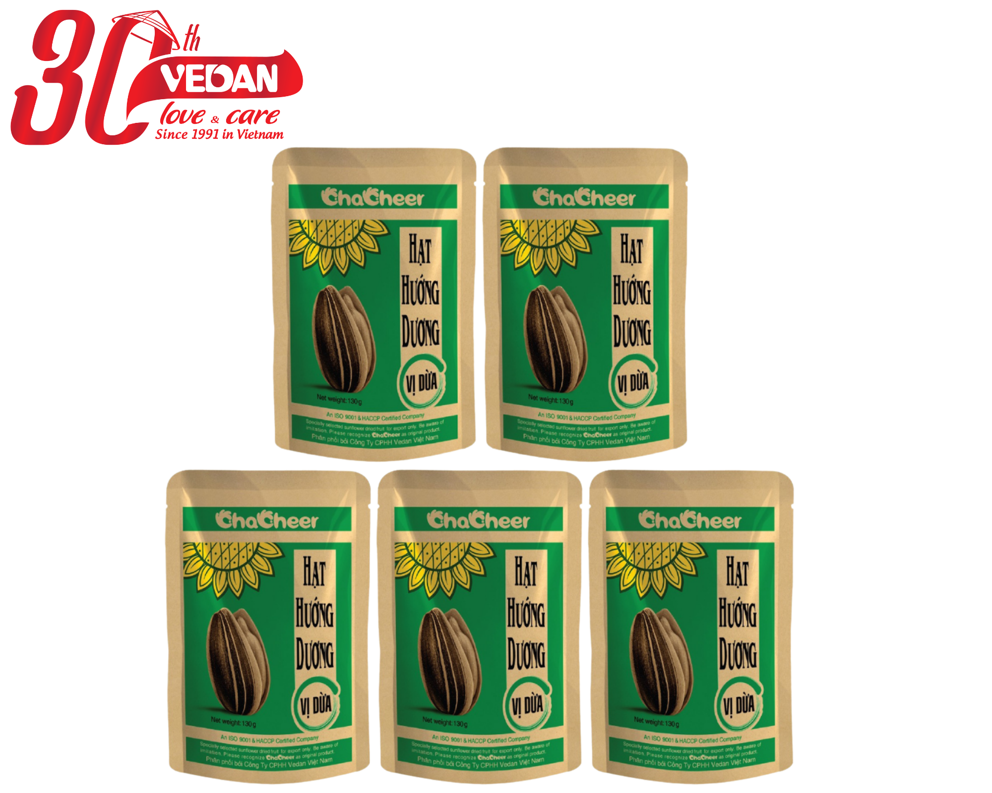 Combo 10 Hạt Hướng Dương CHACHEER Nhập Khẩu