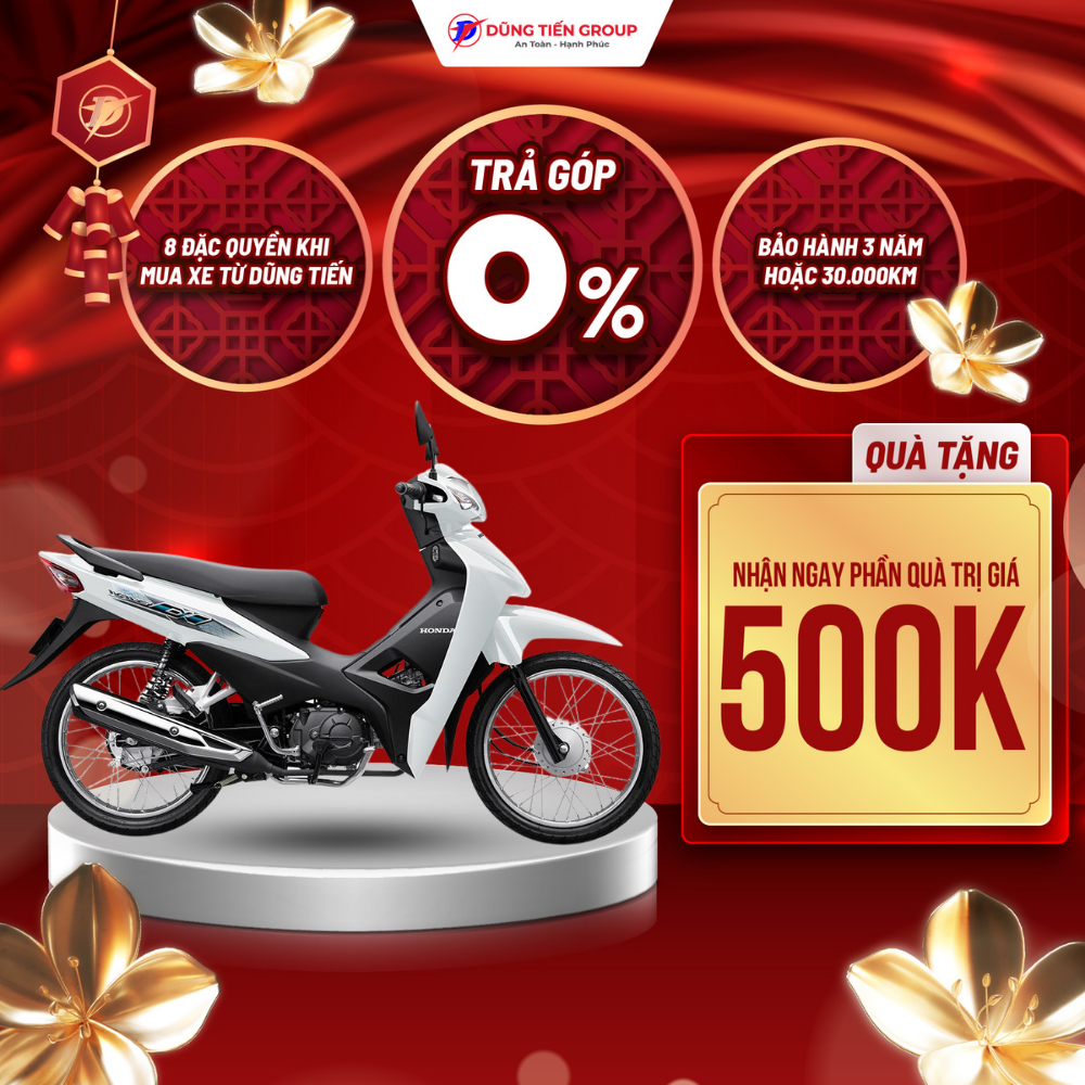 Xe Máy Honda Wave Alpha Phiên Bản Tiêu Chuẩn 2024