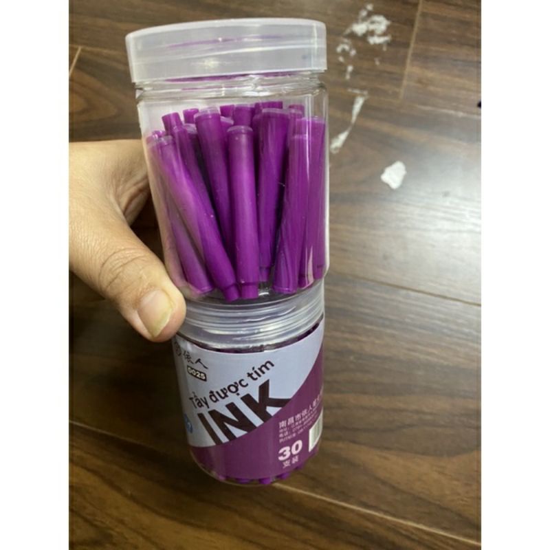 Mực ống Xóa Được, Mực Bút Máy Xóa Được màu tím
