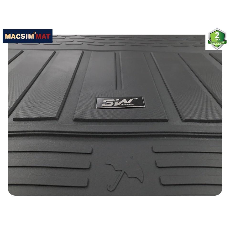 Thảm lót cốp xe ô tô Landrover evoque new 2020 nhãn hiệu Macsim 3W chất liệu TPE cao cấp màu đen