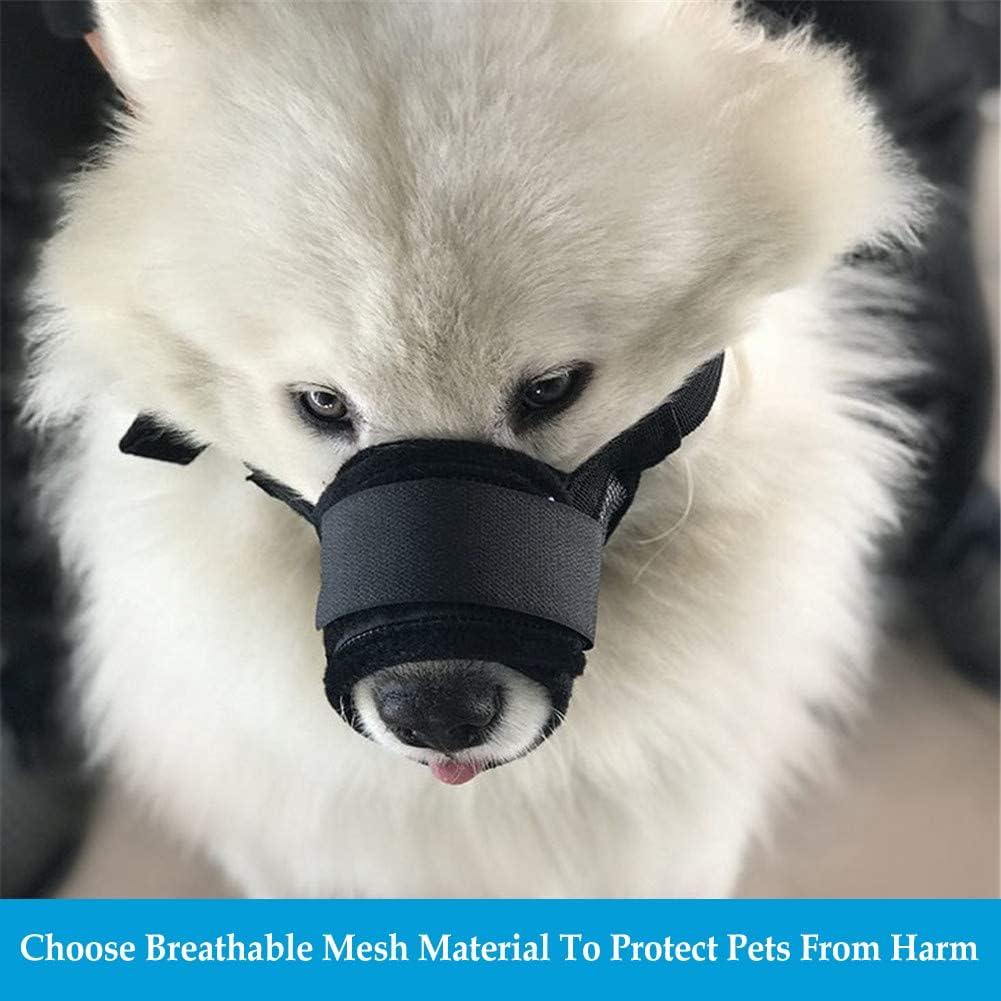 Rọ mõm chó trung bình, Rọ mõm chó, Rọ mõm chó khóa dán, Rọ mõm chó dạng lưới, Vòng miệng tránh cắn, sủa và ăn