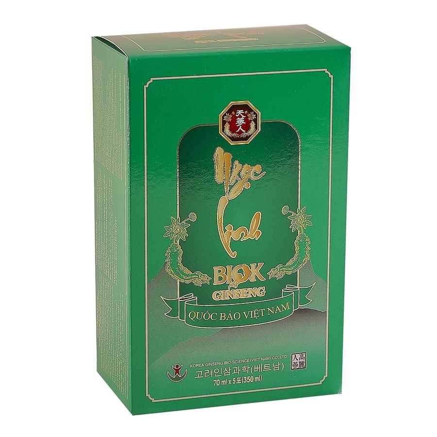 Nước Uống Sâm Ngọc Linh - Quốc Bảo Việt Nam (70ml x 5 gói)