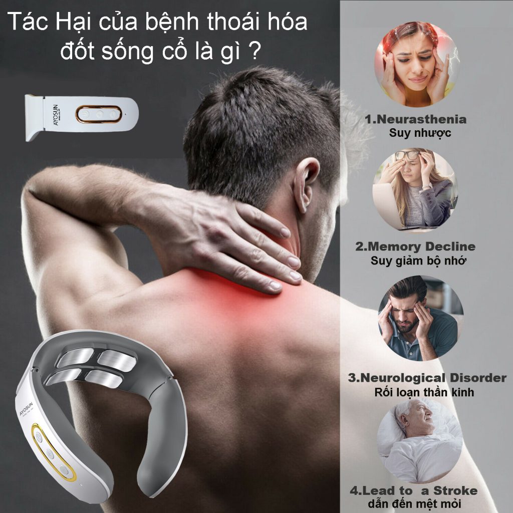 Máy Massage Cổ 5D aYosun TG – S400 ( Hàng Chính Hãng )