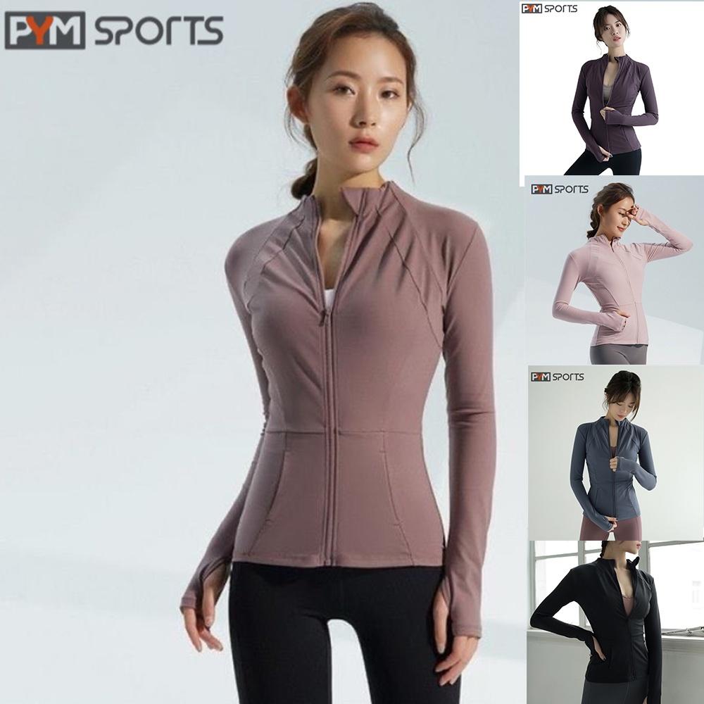 Áo khoác thể thao body PYM SPORT - PYMAT010 - 1 lớp, mặc chạy bộ, tập gym, yoga - 5 màu cho bạn lựa chọn