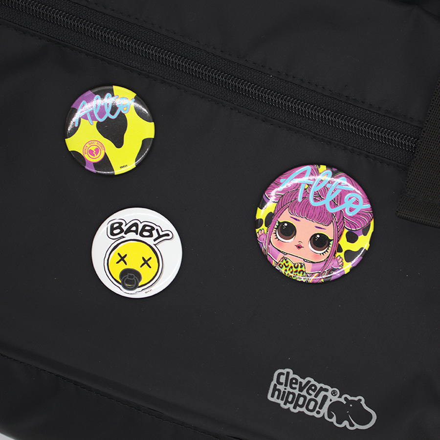 Đồ Chơi CLEVER HIPPO Huy Hiệu L.O.L Surprise! - Cool & Fun BADGE01/PINK