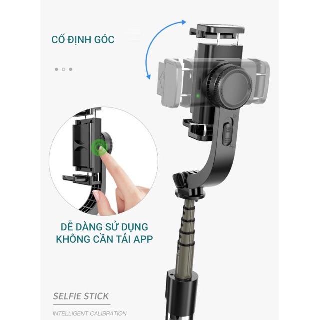 Tay Cầm Chống Rung Điện Tử Gimbal L08 Có Bluetooth - Gimbal Điện Thoại Chống Rung - Có Chân Đỡ Tự Đứng - NBL08