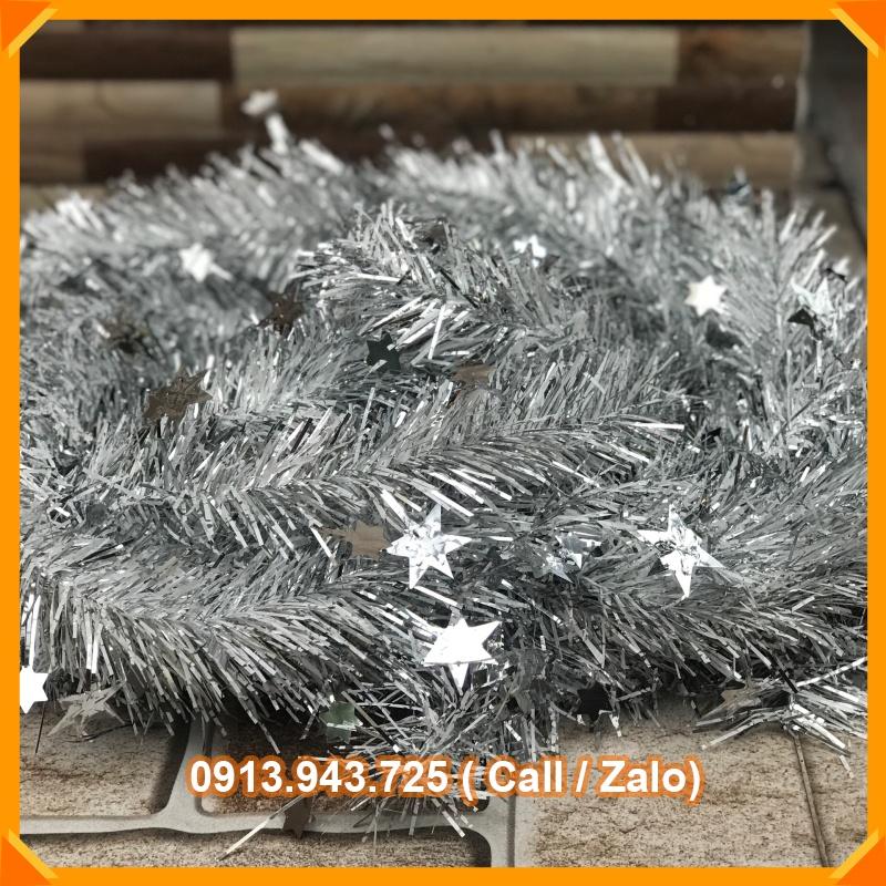 Dây kim tuyến trang trí noel,tết dài 1.3m - Dây trang trí cây quất cây đào Tết