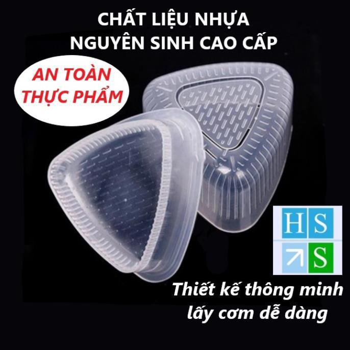 SET 07 Khuôn cơm BENTO ép tạo hình cơm nắm Sushi Origini mẫu đẹp nhựa nguyên sinh an toàn thực phẩm cho bé