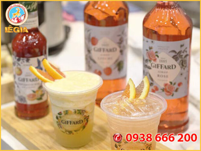 Siro GIFFARD Đào 1L (PEACH SYRUP)