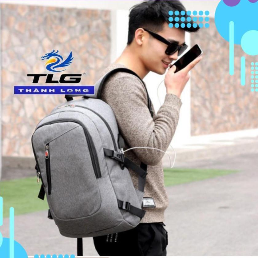 ️ Deal Sốc ️ Nhập mã LONGTLG giảm 10% Balo thời trang kèm cổng sạc USB Đồ Da Thành Long TLG 208199