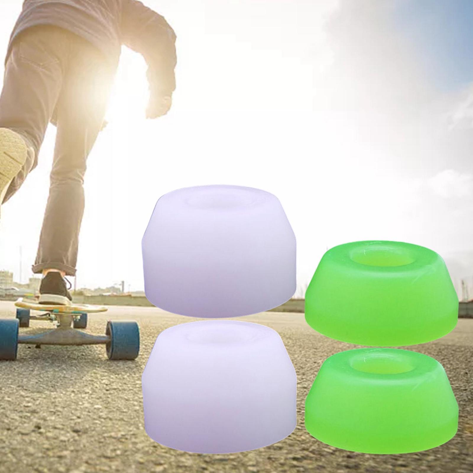 Skateboard Truck Bushings Kit 85A Hardness Shock Absorber Bushings Washers