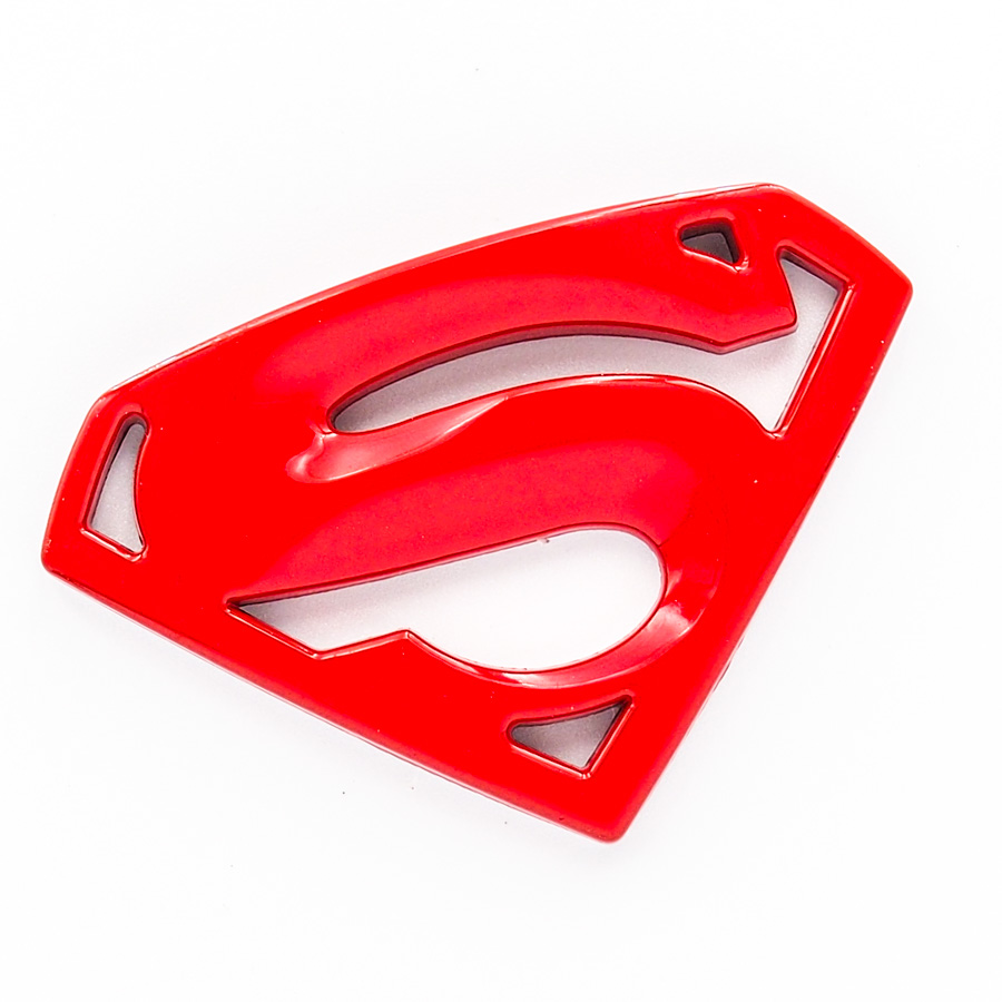 Superman size nhỏ 5x3.5cm - Sticker hình dán metal kim loại