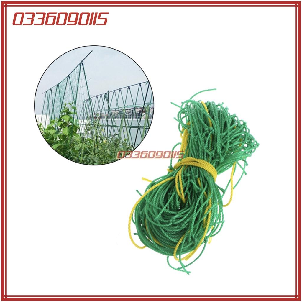 Lưới làm giàn dây leo - 1,8m x 1,8m - chất lượng cao thích hợp với bầu, bí, mướp, dưa...