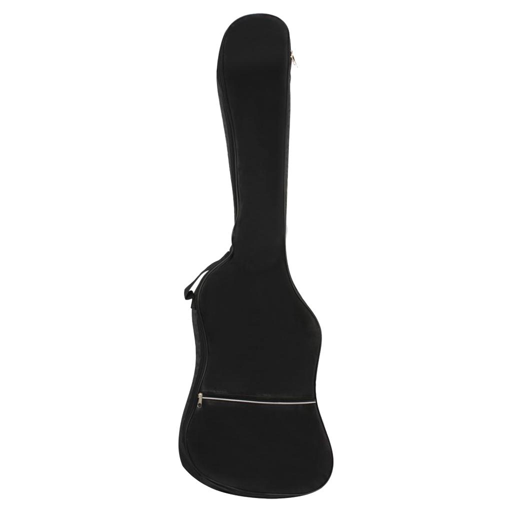 Sunnimix Quai Đôi Đệm Guitar Bass Điện Buổi Biểu Diễn Ốp Lưng Mềm Mại Ốp Lưng Ba Lô