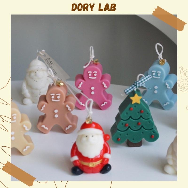 Nến Thơm Handmade Giáng Sinh Bánh Gừng, Quà Tặng - Dory Lab