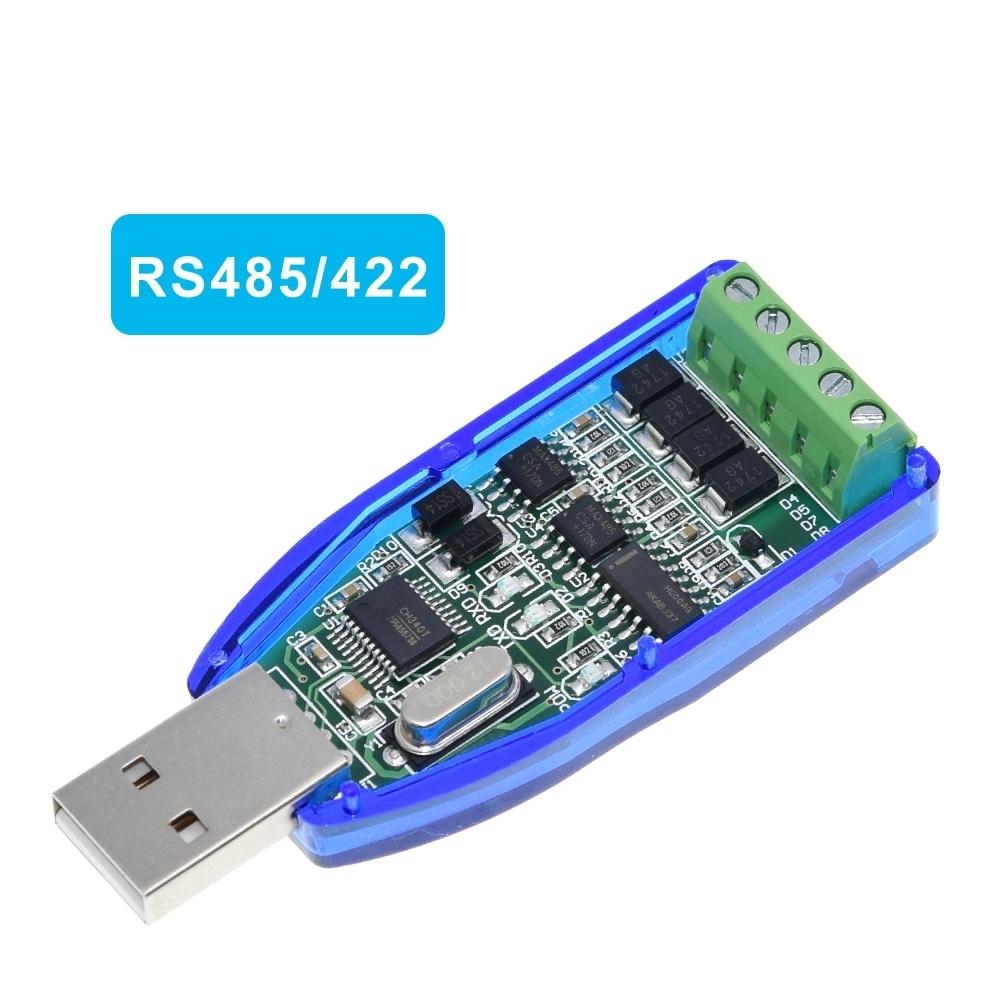 Công Nghiệp USB Sang RS485 422 CH340G Bộ Chuyển Đổi Bảo Vệ Nâng Cấp Bộ Chuyển Đổi Khả Năng Tương Thích Tiêu Chuẩn RS-485 Một Cổng Kết Nối Mô-đun