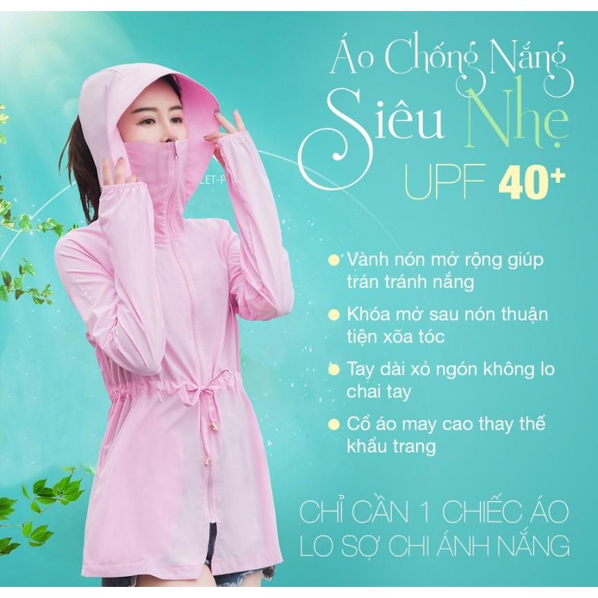 Áo chống nắng siêu nhẹ UPF 40+ 45-55kg - Home and Garden