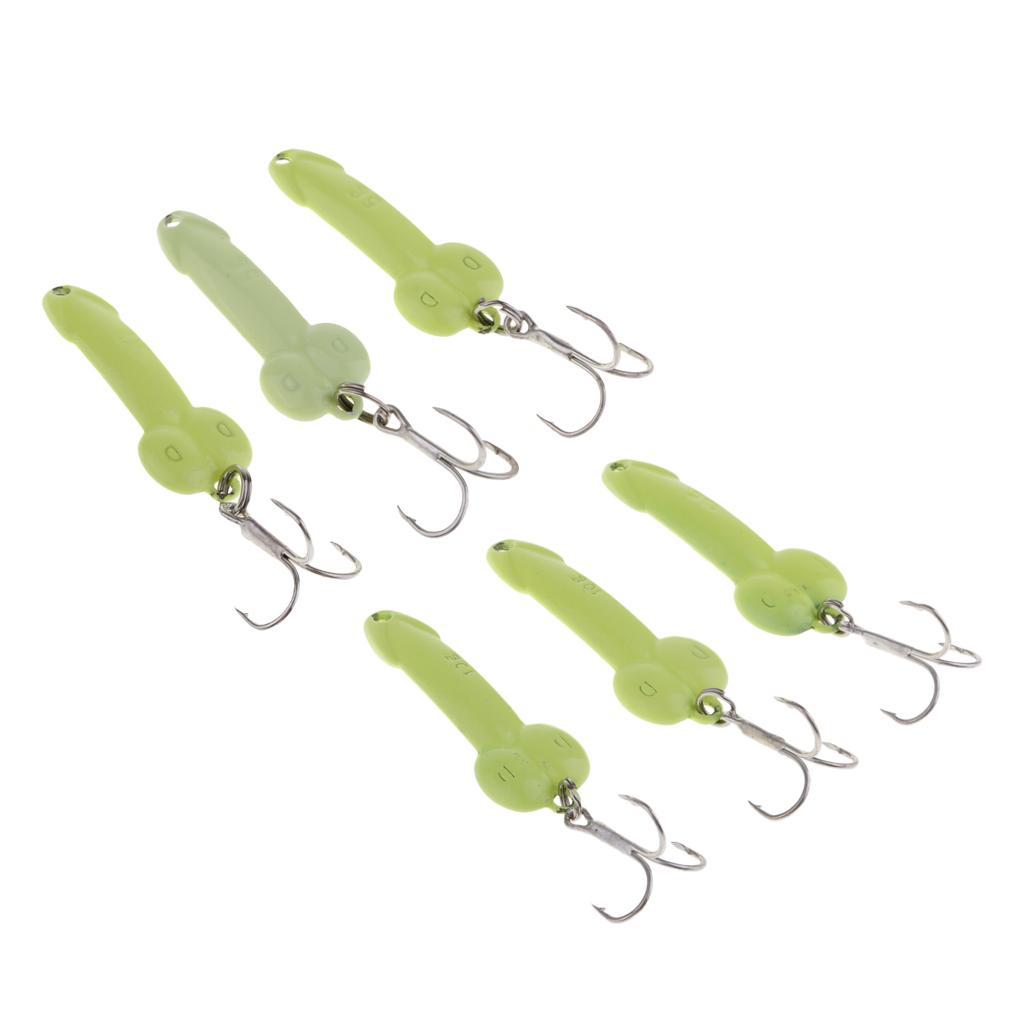 3Pcs 3.5cm Artificial Simulation Metal Sequins Metal Sequins Fishing Hooks