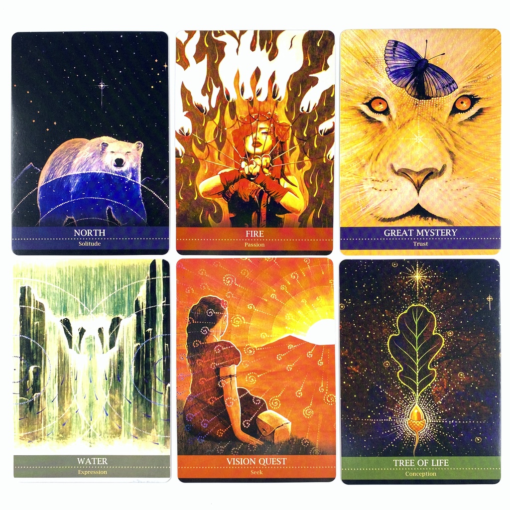 Bộ bài Shamanic Medicine Oracle Cards O8