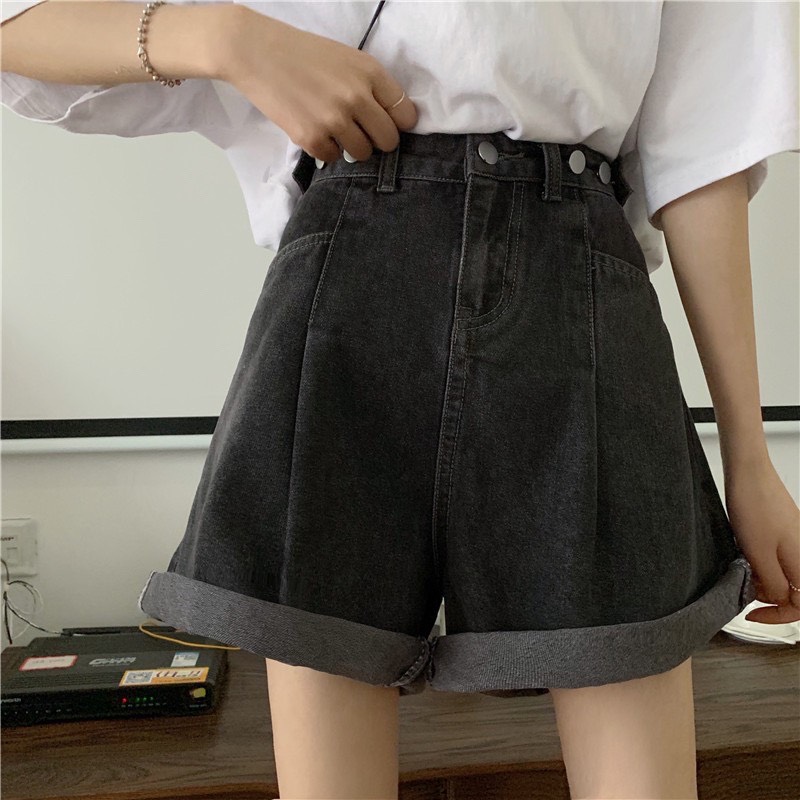 Quần shorts jean nữ Ulzzang Quảng Châu QNJ59