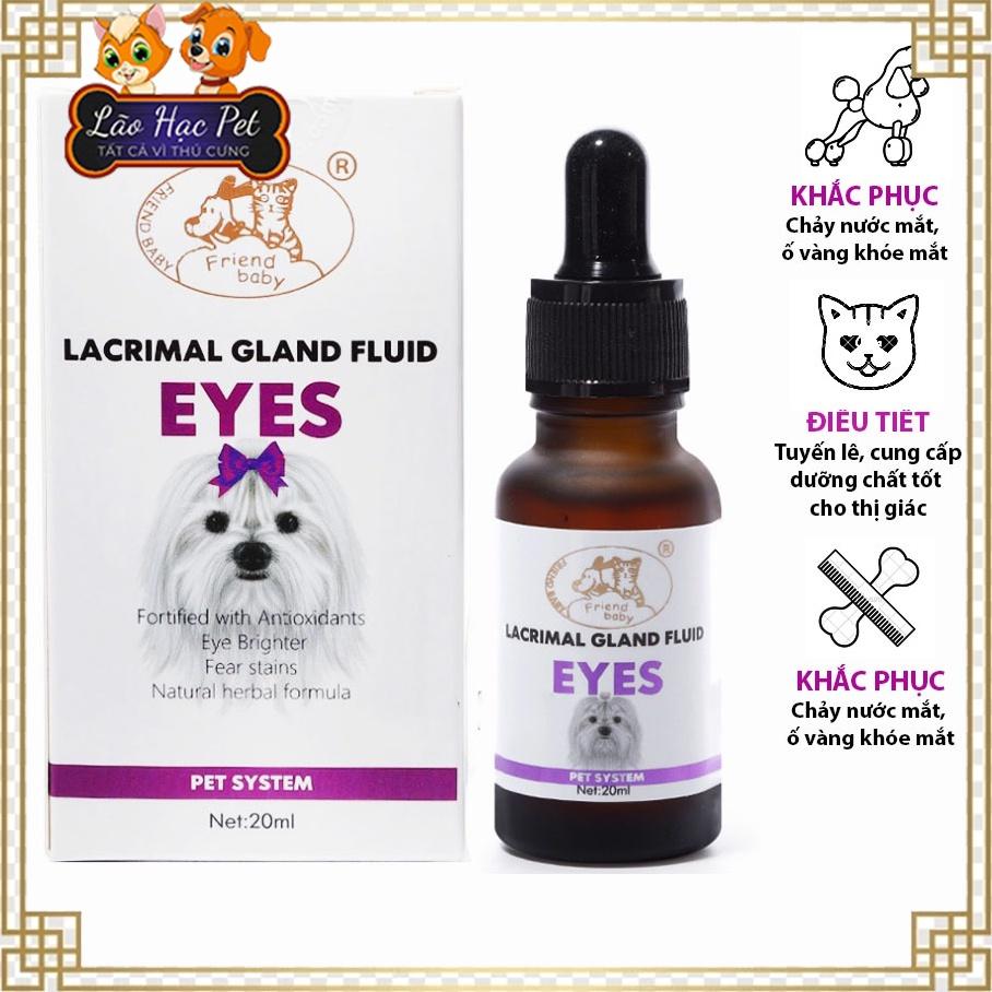 Siro uống trị chảy nước mắt cho chó mèo Lacrimal Gland Fluid Eyes Pet System 20ml