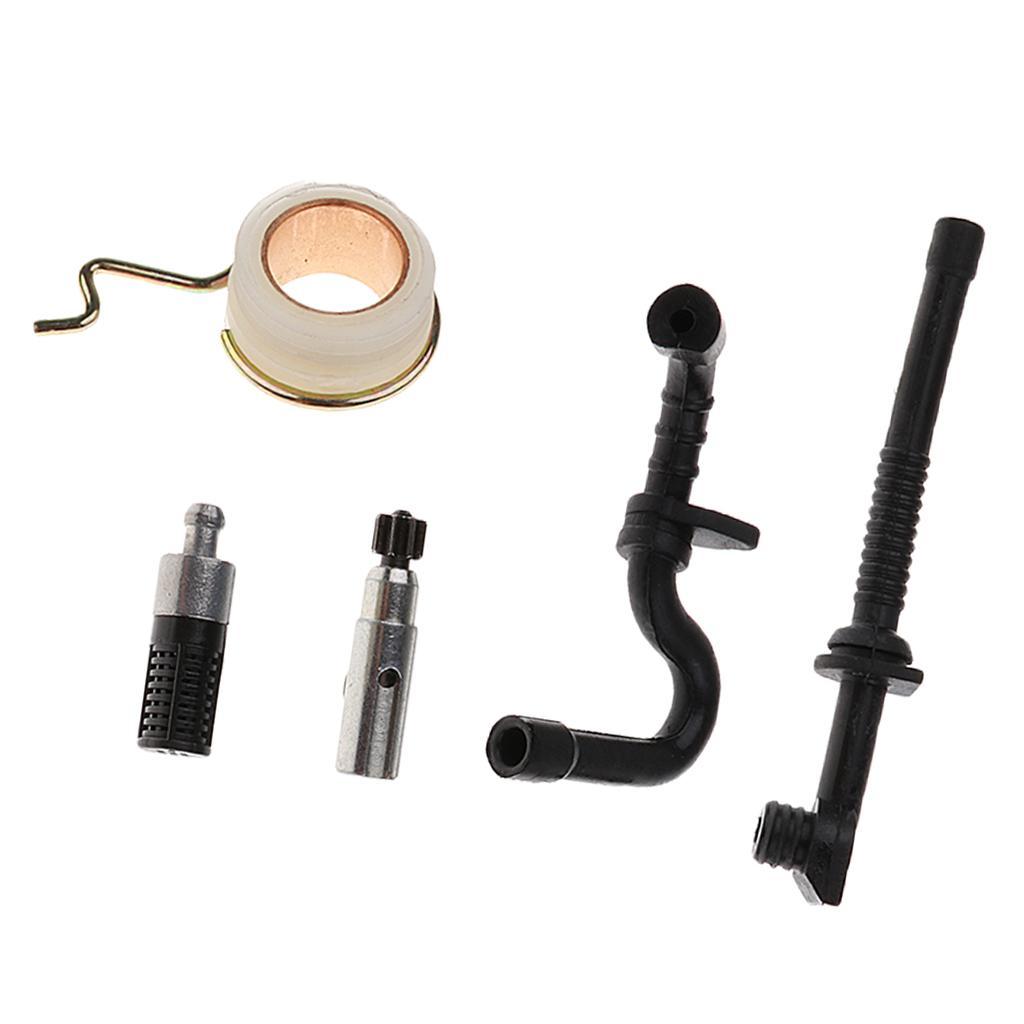 Cylinder Assembly Oil Line Kit with Fly Wheel for STIHL 017 018 MS170 MS180
