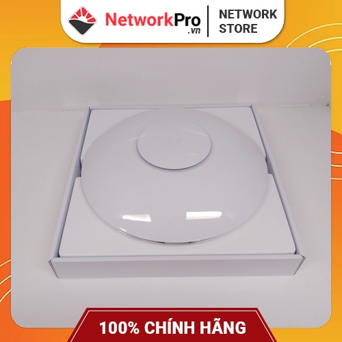 Bộ Phát WiFi UniFi U6 LR Hàng Chính Hãng - Tốc Độ 3 Gbps, Chịu Tải 300 User