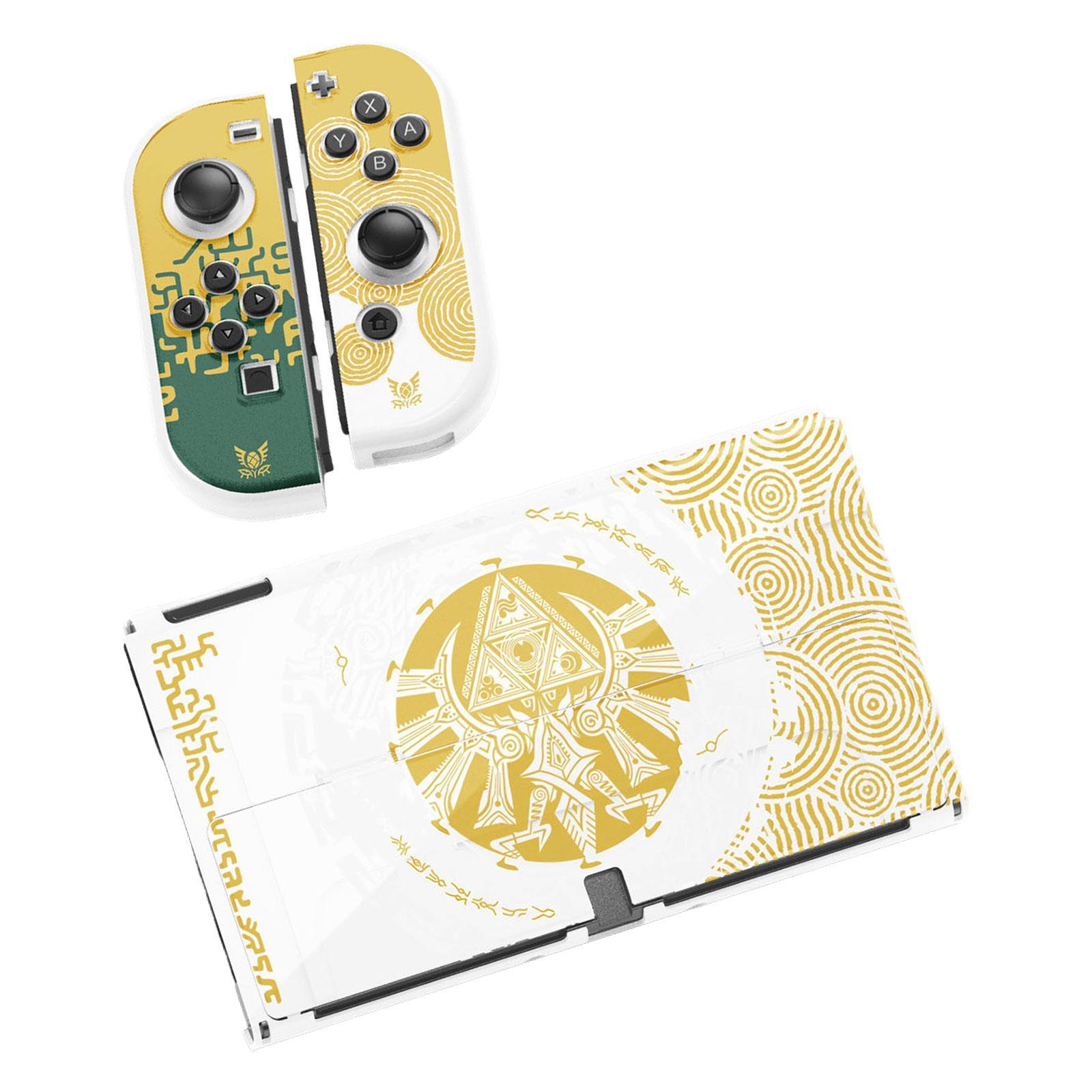 Switch OLED Game Case Silicone Compact Durable Game Console Shell Decoration