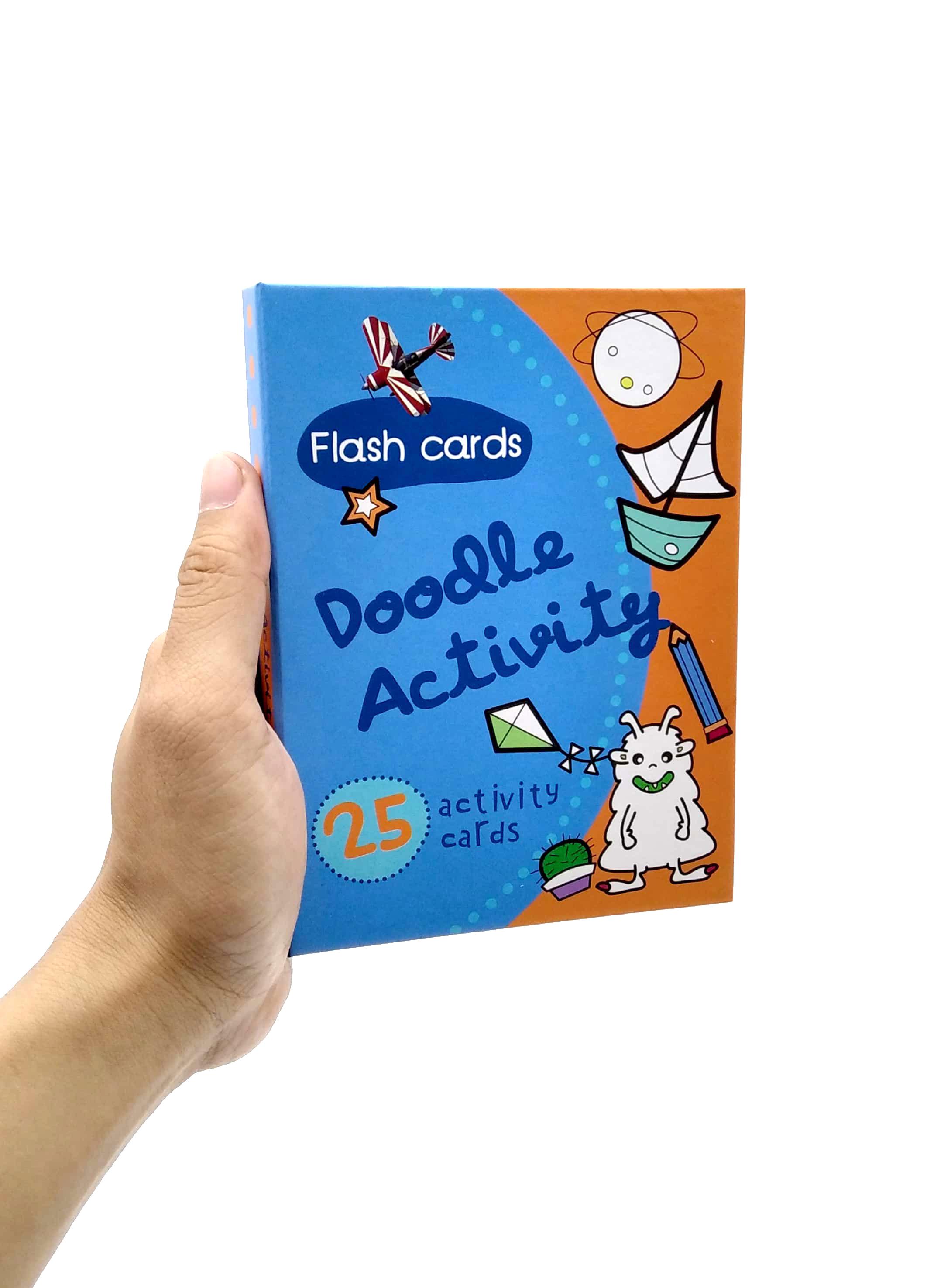 Flash Card - Doodle Activity Blue (25 Activity Cards)