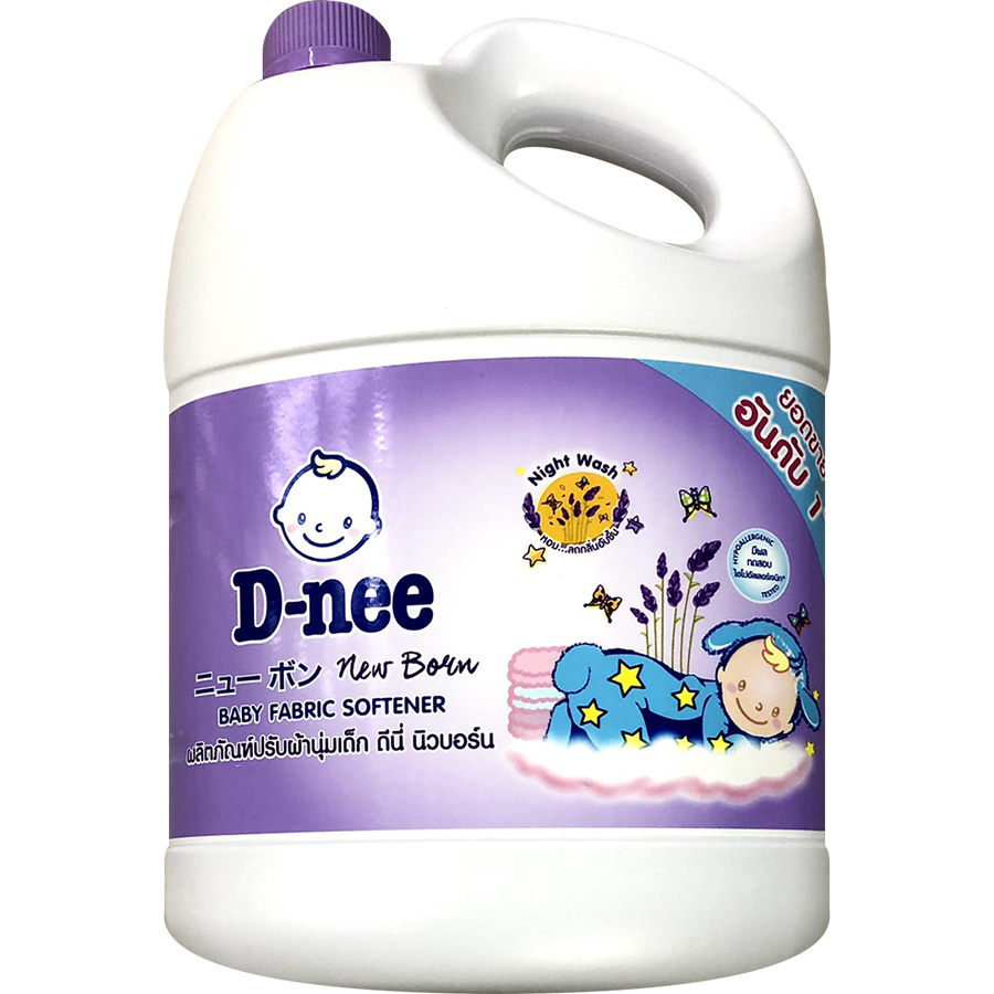 Dung Dịch Xả Quần Áo Cho Bé D-nee - Chai 2800ml (Tím)