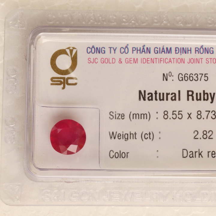 Viên đá phong thủy tự nhiên Ruby RBG1.02