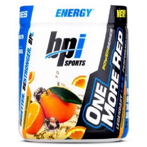 BPI One More Rep 25 Servings - Hương Hurricane Orang - Tăng Sức Bền, Kéo Dài Buổi Tập