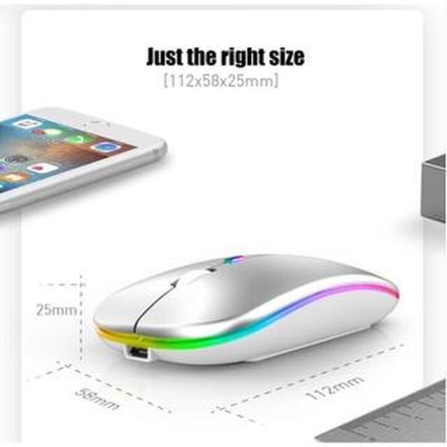 Chuột Bluetooth 2.4G Không Dây Cho Điện Thoại / Máy Tính Bảng